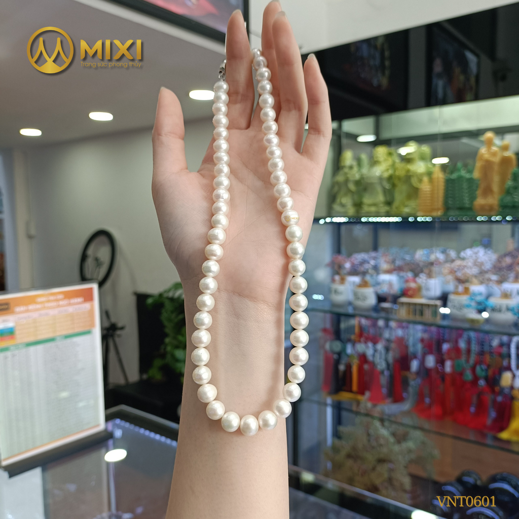 Vòng Cổ Ngọc Trai Trắng 3A