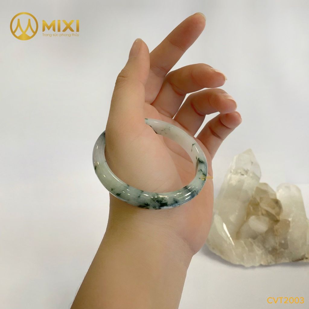 Vòng Tay Bản Liền Ngọc Phỉ Thúy 3A