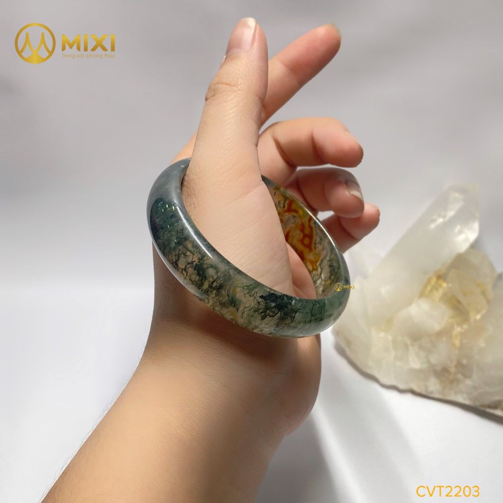 Vòng Tay Băng Ngọc Thủy Tảo 3A