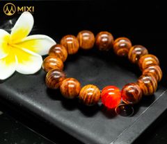 Vòng Tay Gỗ Huyết Long Nu