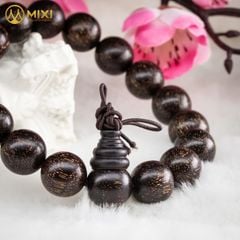 Vòng Tay Gỗ Tử Đàn Hồ Lô Tết Cát Tường