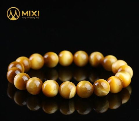 Vòng Tay Mắt Hổ Vàng Tươi 3A