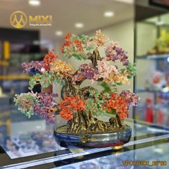 Cây Tài Lộc Thạch Anh Đa Sắc