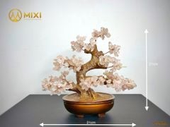Cây Tài Lộc Thạch Anh Hồng