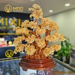 Cây Tài Lộc Thạch Anh Vàng