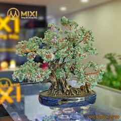 Cây Tài Lộc Thạch Anh Xanh