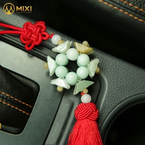 Dây Treo Ô Tô Ngọc Jade Tết Hoa