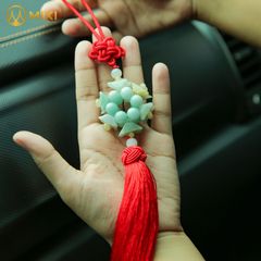 Dây Treo Ô Tô Ngọc Jade Tết Hoa
