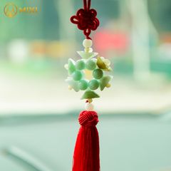 Dây Treo Ô Tô Ngọc Jade Tết Hoa