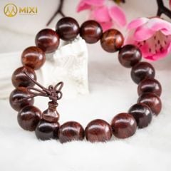 Vòng Tay Gỗ Sưa Hồ Lô Tết Cát Tường