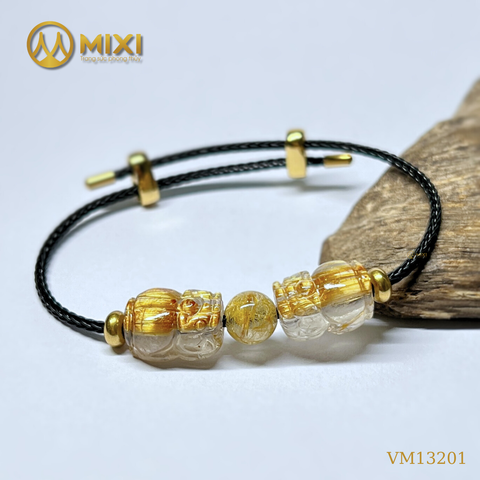 VT Dây Cáp Cặp Tỳ Hưu TA Tóc Vàng Bã Mía