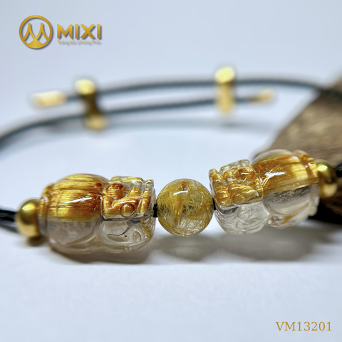 VT Dây Cáp Cặp Tỳ Hưu TA Tóc Vàng Bã Mía