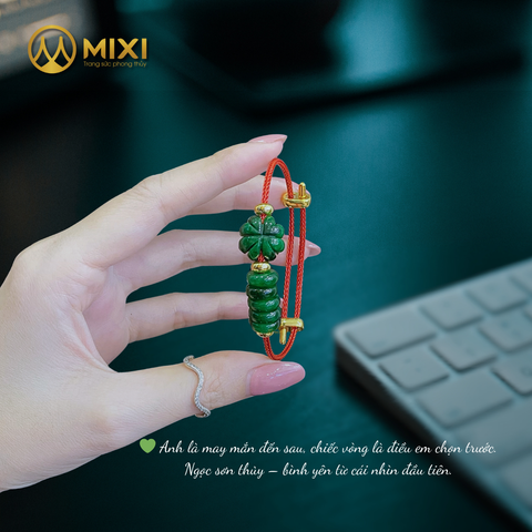 VT Dây Cáp Cỏ 4 Lá Ngọc Sơn Thủy Mix Ngũ Điếu