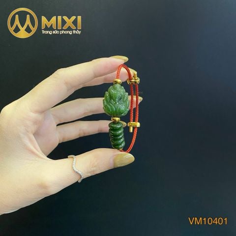 VT Dây Cáp Hồ Ly Ngọc Bích Nephrite Chúa Mix Ngũ Điếu