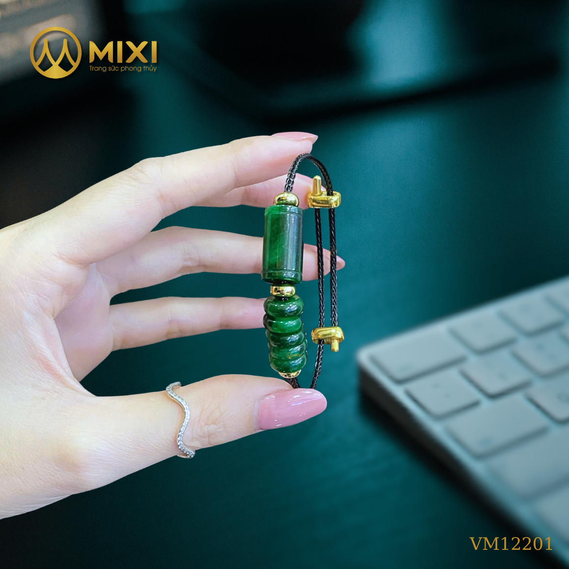 VT Dây Cáp Lu Thống Ngọc Sơn Thủy Mix Ngũ Điếu