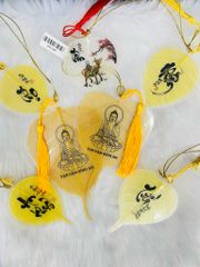 Lá Bồ Đề In Hình Phật QT