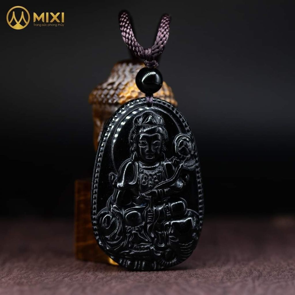 PBM Phổ Hiền Bồ Tát Núi Lửa Obsidian