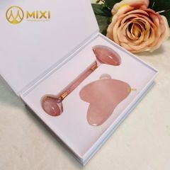 Bộ Massage Nâng Cơ Mặt Thạch Anh Hồng