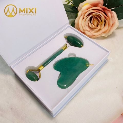 Cây Lăn Mặt Thạch Anh Xanh