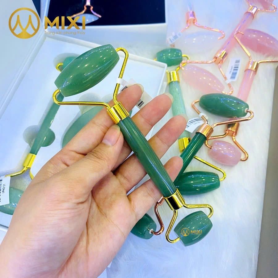 Cây Lăn Mặt Thạch Anh Xanh