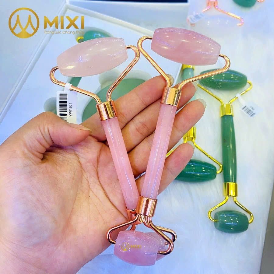 Cây Lăn Mặt Thạch Anh Hồng