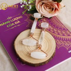 Cây Lăn Mặt Thạch Anh Trắng