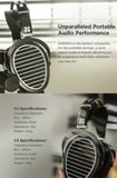  Tai nghe chụp tai Over Ear Open có dây Từ Phẳng Planar HIFIMAN ANANDA Stealth 