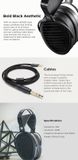  Tai nghe chụp tai Over Ear Open có dây Từ Phẳng Planar HIFIMAN Arya Stealth 