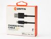  Dây sạc Griffin USB to Lightning Cable, 0.9m, Black (GC36670-3) 