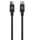  Dây sạc Griffin USB-C to Lightning Cable - 1.2m - Black (GP066BLK) 