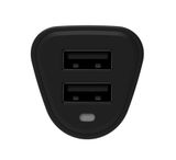  Sạc điện thoại trên xe hơi Griffin PowerJolt Dual Universal USB-A 12W Car Charger (GP-108-BLK) 