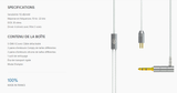  Tai nghe In Ear có dây Earsonics S-EM6 V2 - made in France 
