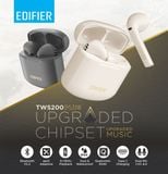  Tai nghe bluetooth True Wireless Edifier TWS200 Plus Grey (full box,like new còn 500k) 