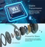  Tai nghe bluetooth Edifier W600BT màu Grey (full box,like new còn 390k) 