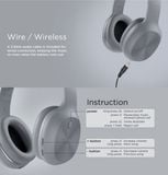  Tai nghe bluetooth Edifier W600BT màu Grey (full box,like new còn 390k) 