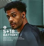  Tai nghe bluetooth True Wireless Edifier X6 màu Black (full box, like new, bảo hành 1 năm, 350k) 