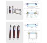  Cầu chì ống hạt nổ cho tủ RMU 
