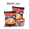  Combo 10 gói Mì Cay Sasin vị kim chi 120g 