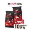 Combo 10 gói Xốt ớt độ 10g bùng vị cay đậm đà hương vị 