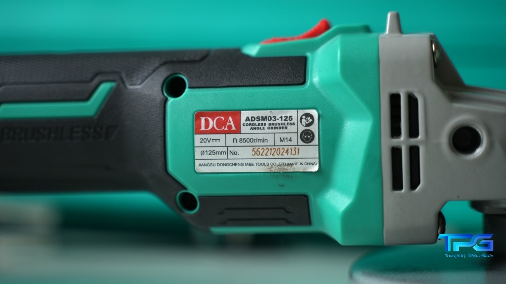Máy mài góc dùng pin 20V DCA - ADSM03-100Z (Chưa pin & sạc)