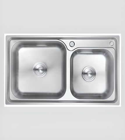 CHẬU ĐÔI INOX 304 (920156) – HIGOLD