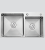 CHẬU ĐÔI INOX 304 / NANO XÁM (953212-B) – HIGOLD