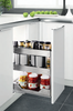 KỆ GIA VỊ DỤNG CỤ INOX BẢN RAY GIẢM CHẤN INOX 304 (306002, 306003) HIGOLD