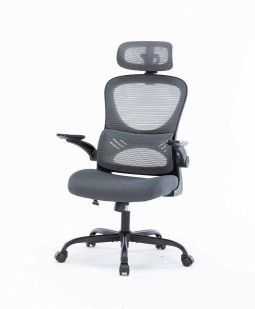 Ghế công thái học ergonomic WARRIOR – Hero series – WEC501 Black / Gray