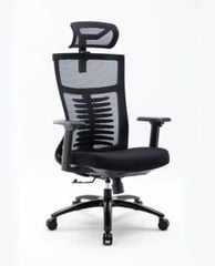 Ghế công thái học ergonomic WARRIOR – Hero series – WEC502 Plus Black