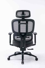 Ghế công thái học ergonomic WARRIOR – Hero series – WEC509 Black/Gray