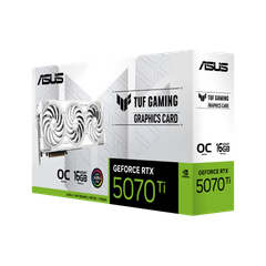 VGA ASUS TUF Gaming GeForce RTX™ 5070 Ti 16GB GDDR7 White OC Edition