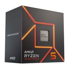 CPU AMD Ryzen 5 7600 (AMD AM5 - 6 Core - 12 Thread - Base 3.8Ghz - Turbo 5.1Ghz - Cache 38MB)