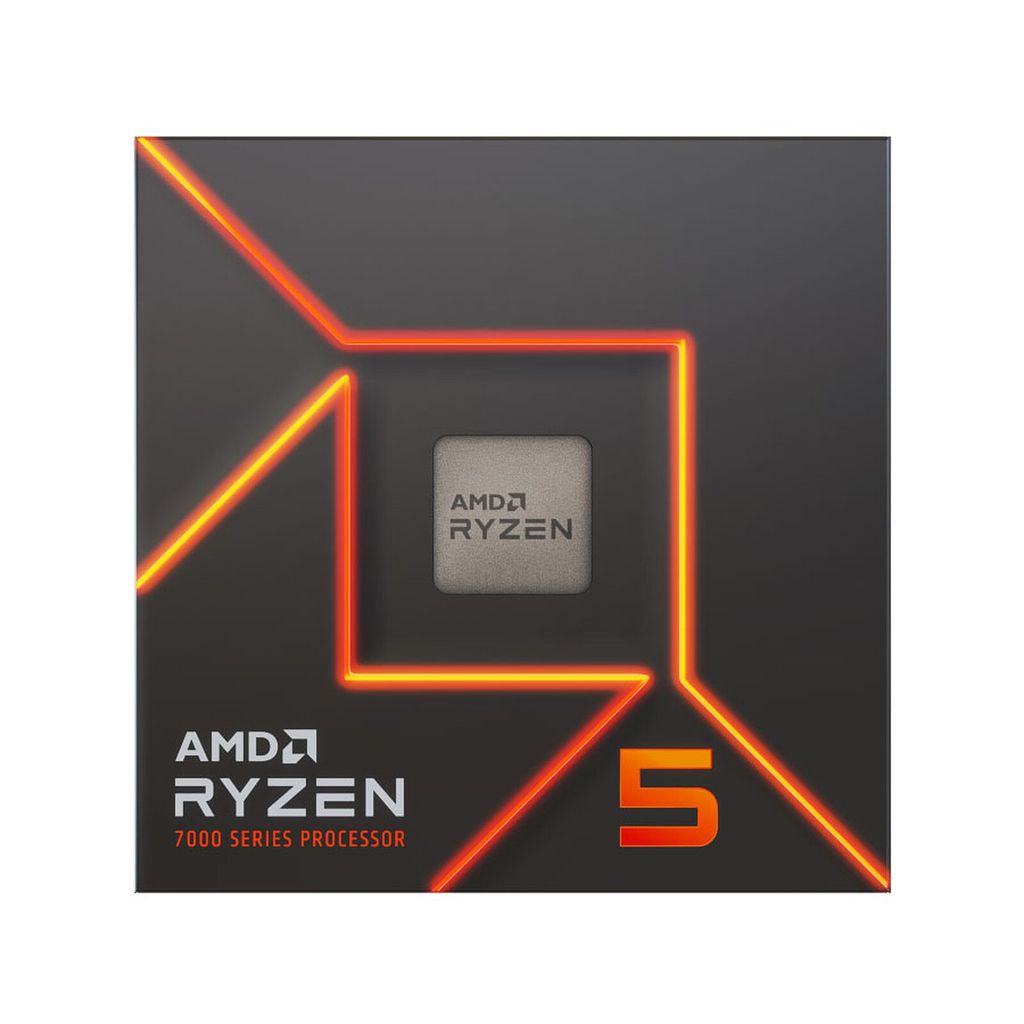 CPU AMD Ryzen 5 7500F (AMD AM5 - 6 Core - 12 Thread - Base 3.7Ghz - Turbo 5.0Ghz - Cache 38MB - No iGPU)