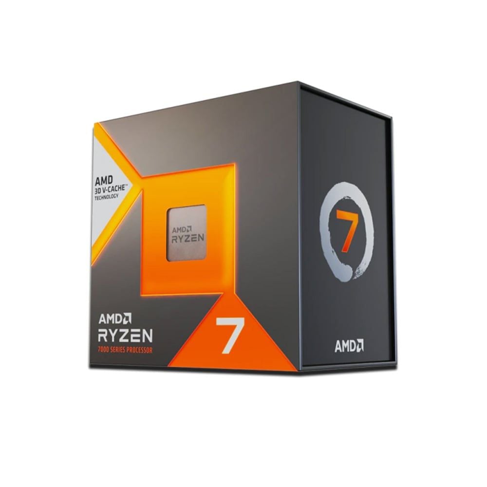 CPU AMD Ryzen 7 7800X3D (AMD AM5 - 8 Core - 16 Thread - Base 4.2Ghz - Turbo 5.0Ghz - Cache 104MB)